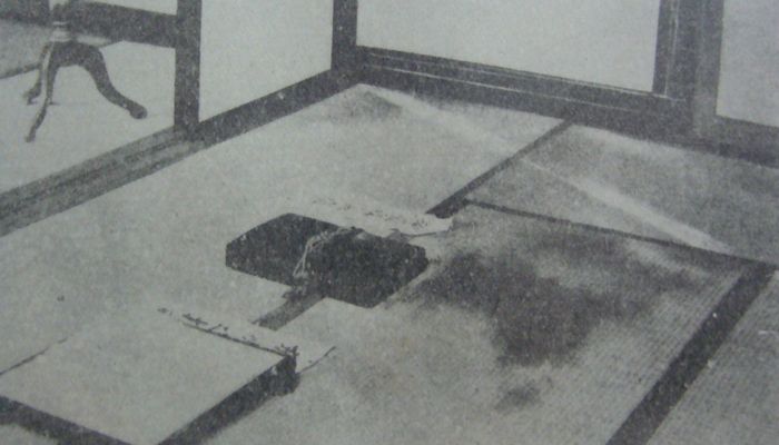 乃木夫妻が自刃した部屋